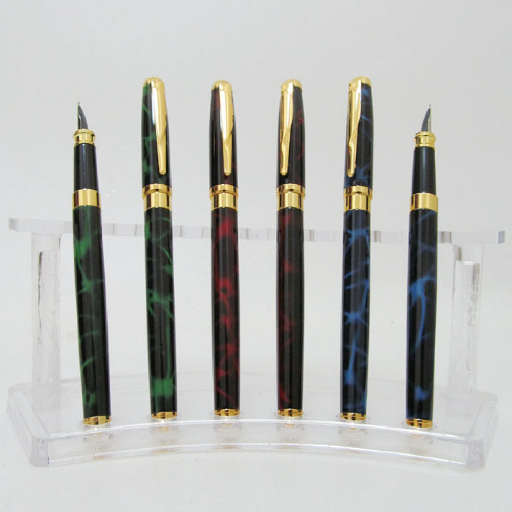 Ручка перова металева 