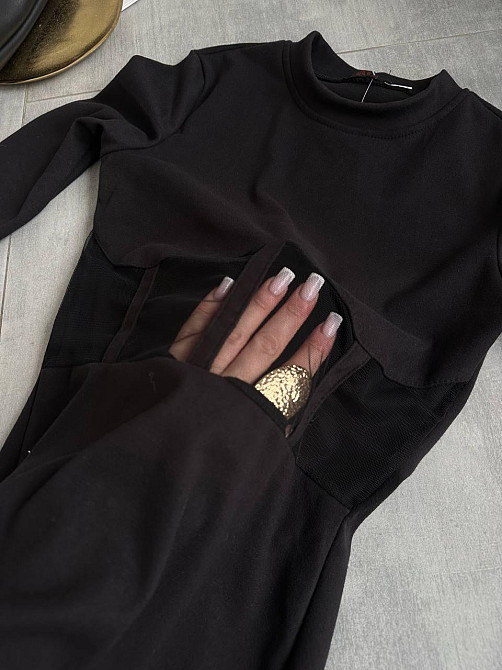 Женское обаятельное мини платье с имитацией корсета турецкая ангора puma Одесса - изображение 6