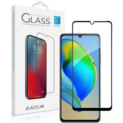 Стекло защитное ACCLAB Full Glue ZTE Blade A72S Black (1283126575792) Винница