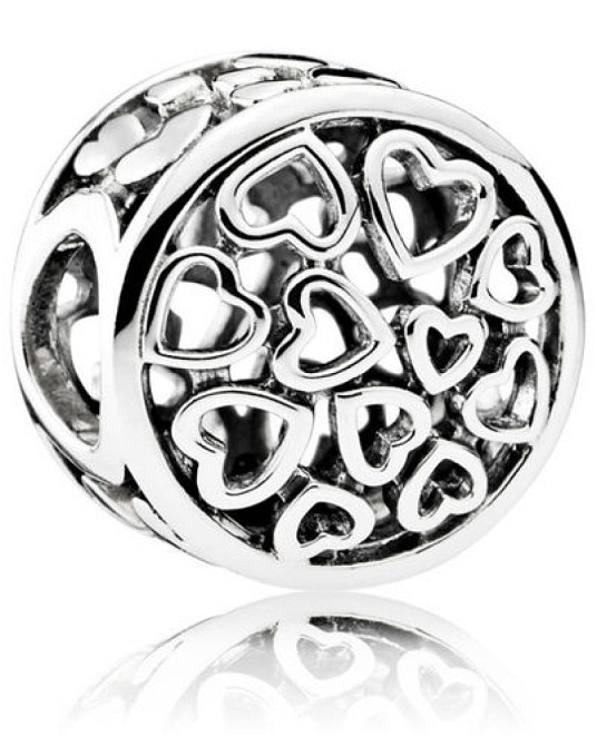 Серебряный шарм Пандора  