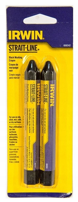 Олівець розміточний чорний вугільний 2 шт./уп. Одеса - фото 1