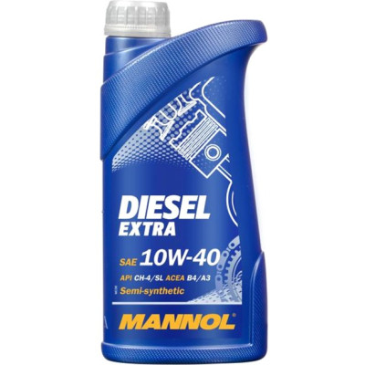 Моторное масло Mannol DIESEL EXTRA 1л 10W-40 (MN7504-1) Винница - изображение 1