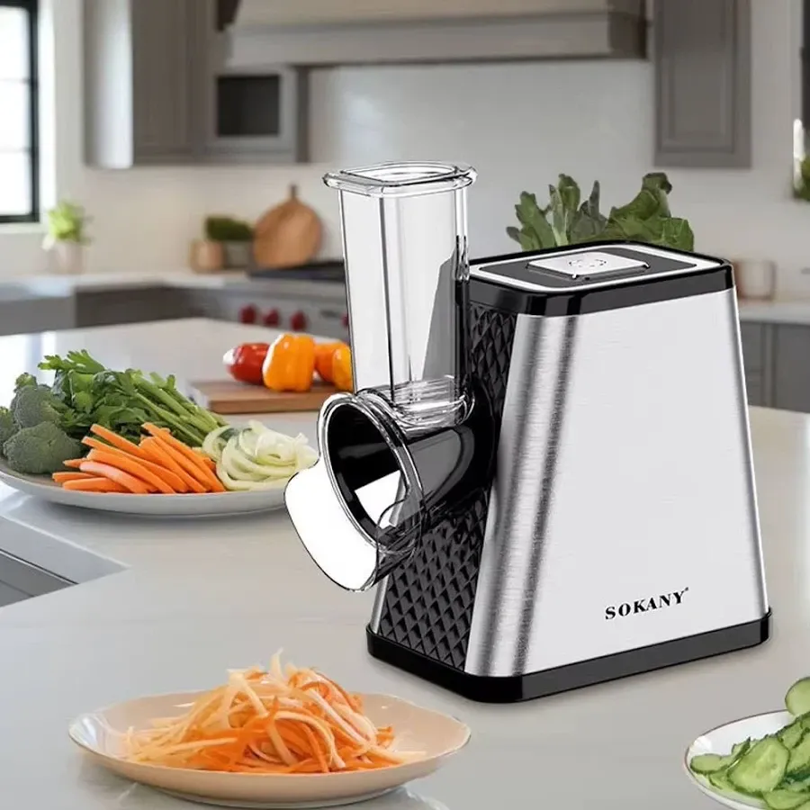 Кухонный электрический измельчитель 5 в 1 SK-06029 для нарезки, шинковки и смешивания продуктов Одесса - изображение 1