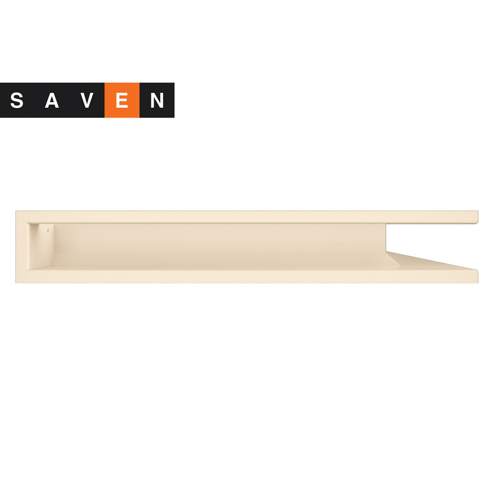 Вентиляционная решетка для камина угловая правая SAVEN Loft Angle 90х800х600 кремовая Львов - изображение 2