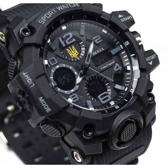 Чоловічий наручний годинник Besta Peremoga (Чорний) Київ