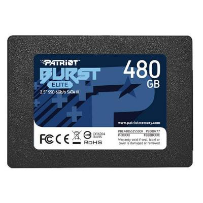 Накопитель SSD 2.5" 480GB Burst Elite Patriot (PBE480GS25SSDR) Винница - изображение 1