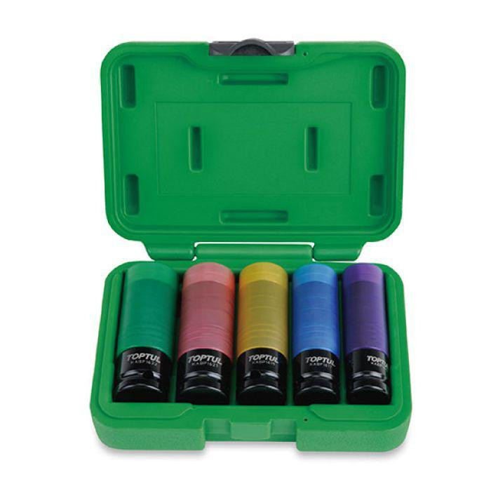 Набор головок для литых дисков TOPTUL 1/2