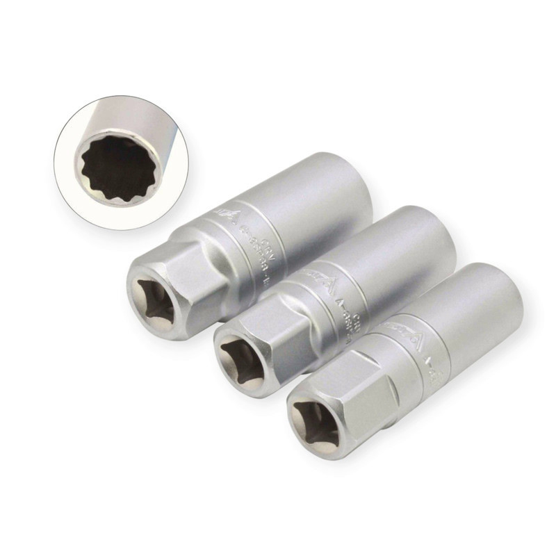 Головка свечная 3/8 14,16,18мм 3шт CrV Мукачево - изображение 2