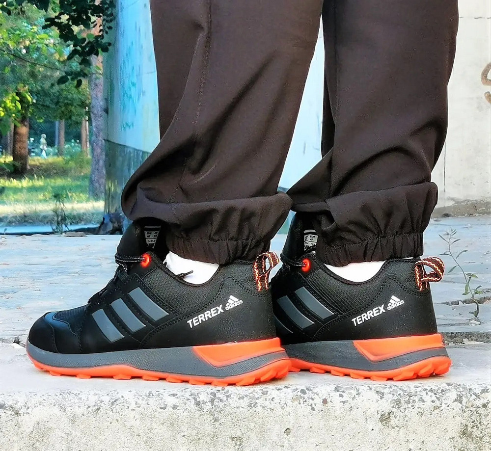 Термо Кроссовки Adidas Terrex Мужские Черные Адидас Терекс Еврозима Gore-Tex (размеры: 42) Днепр - изображение 5