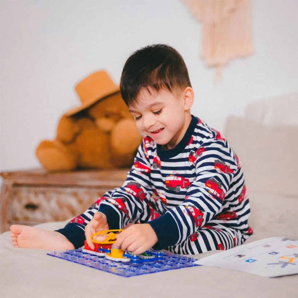 Електронний конструктор "201 СХЕМА" DOKA D70706 звук та світло Вінниця - фото 6