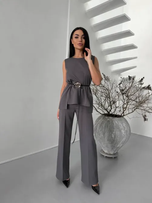 Женский костюм с ремнём — это базовый костюм на каждый день Одесса - изображение 7