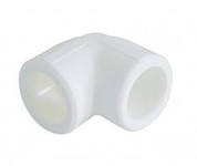 Поліпропіленове коліно (Кут) Kalde білий ∅32 х 90° Харків - фото 1