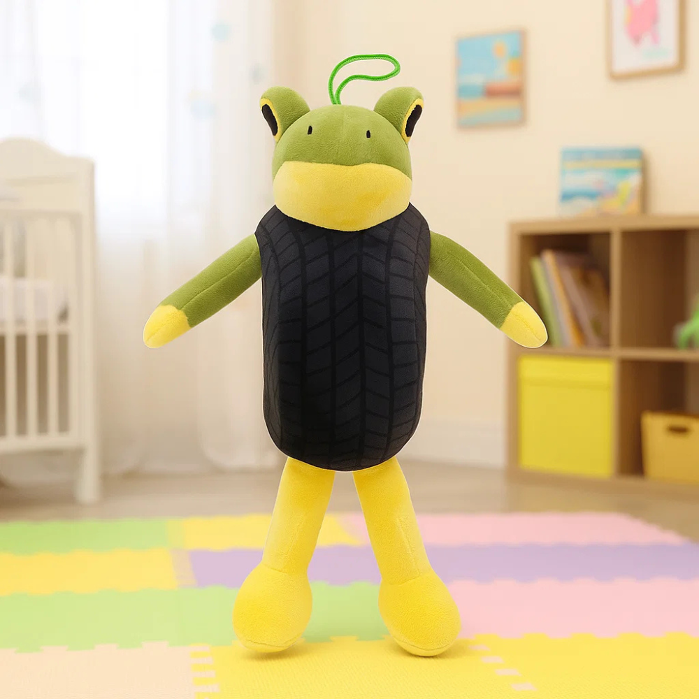 Бонека амбалабу Boneca ambalabu м'яка, плюшева іграшка жаба лягушка з тік-ток, для дітей італійський тренд Кам'янець-Подільський - фото 1