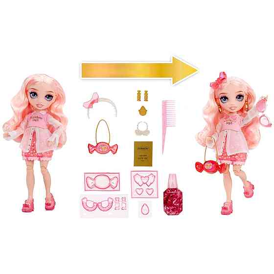 Ігровий набір з лялькою Rainbow High серії Creative Crystals - Белла Дніпро