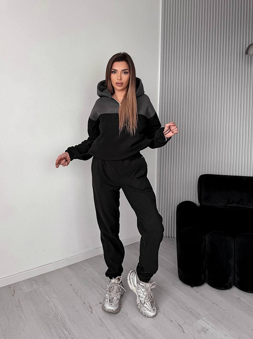 Женский теплый костюм двухцветный Одесса - изображение 6