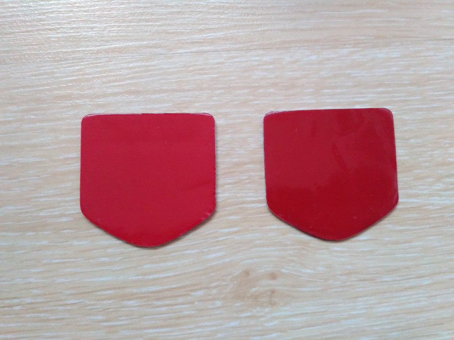 Наклейка на авто Флаг Франция алюминиевая на авто Киев - изображение 3