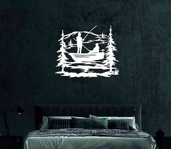 Декоративне настінне Панно «Рибалка», Декор на стіну Київ