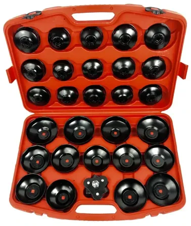 Набір знімачів масляних фільтрів LEX LXOS30 – 30 од., чашки, з кейсом, Польща Львів