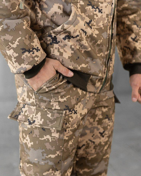 Тактический костюм KRANG на овчине  пиксель  ВТ0513 Одесса - изображение 8