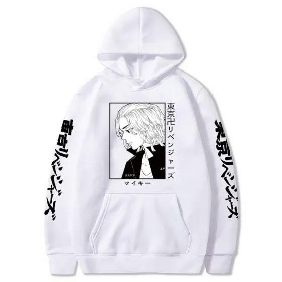 Худі, біла аніме для підлітка хлопчика 2765869680 розмір 180 см Дніпро