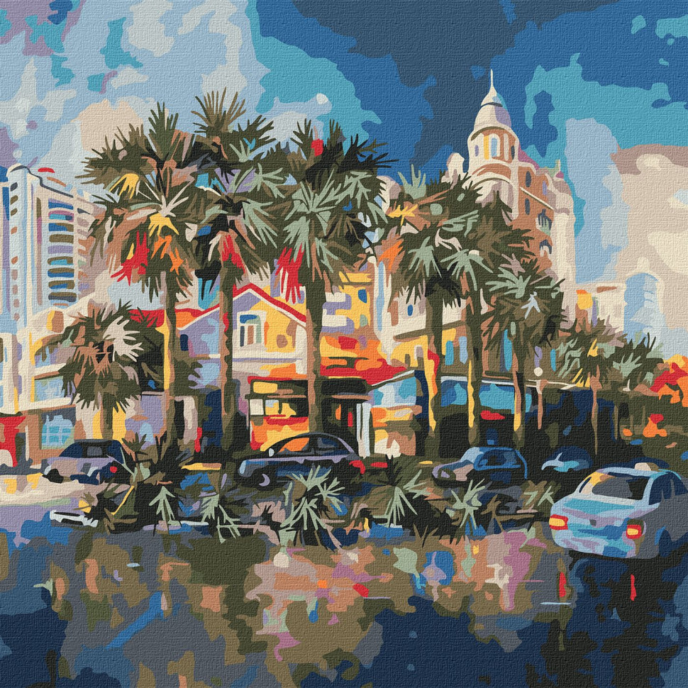 Картина по номерам 