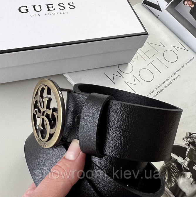 Женский кожаный ремень (4001) bronze 4 см Киев - изображение 2