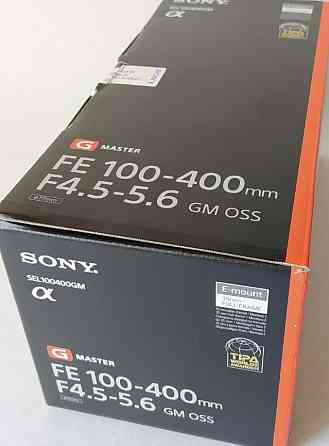 Sony SEL100400GM 100-400mm f/4,5-5,6 GM OSS (SEL100400GM.SYX) Новий. Харків