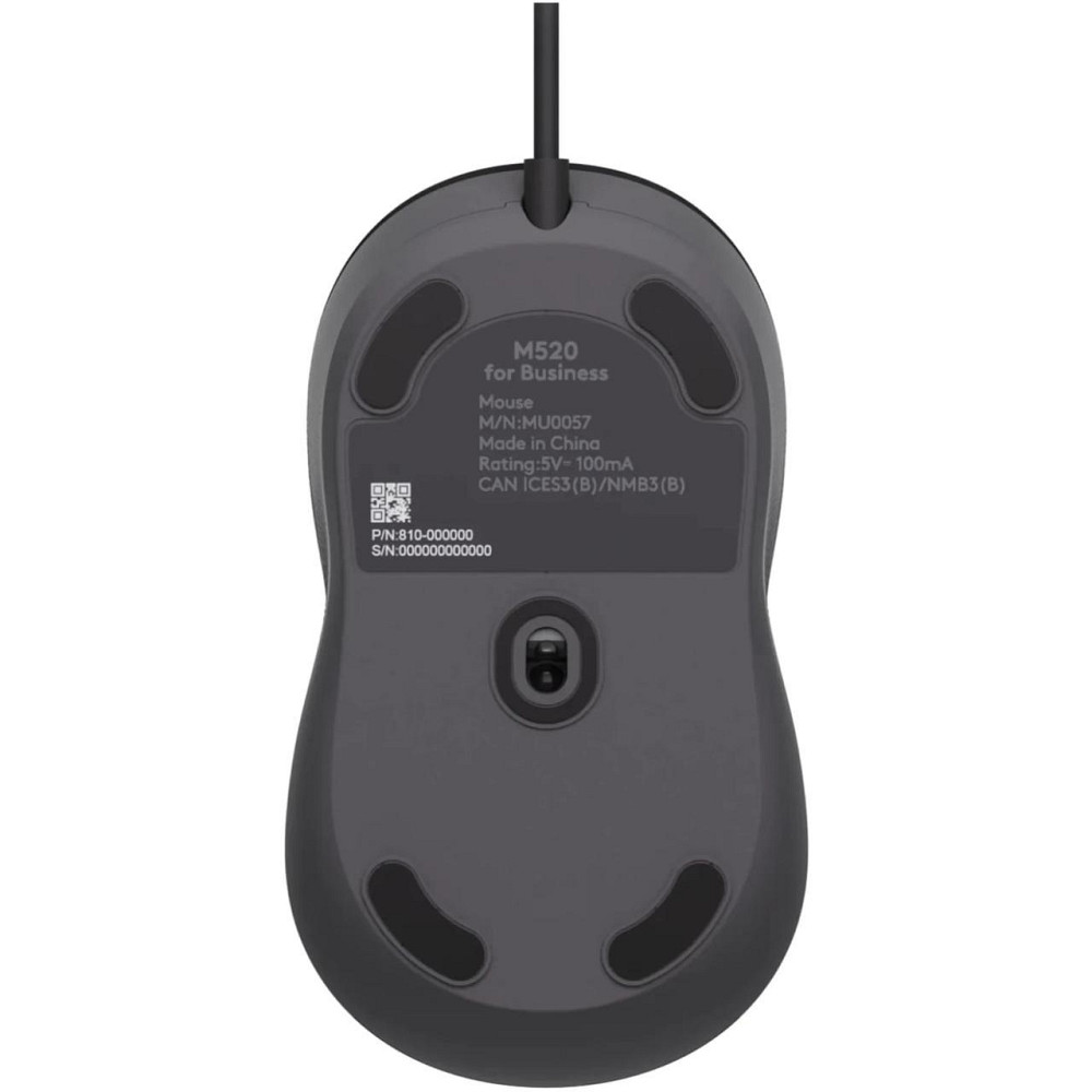 Миша Logitech Signature M520 Graphite (910-007511) ( Чорний ) Харьков - изображение 10
