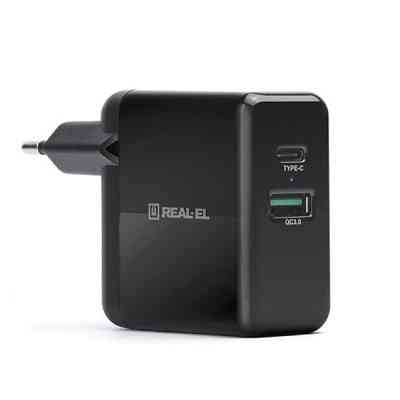 Зарядное устройство REAL-EL CH-350 black (EL123160017) Винница