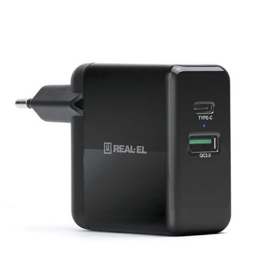 Зарядное устройство REAL-EL CH-350 black (EL123160017) Винница - изображение 6