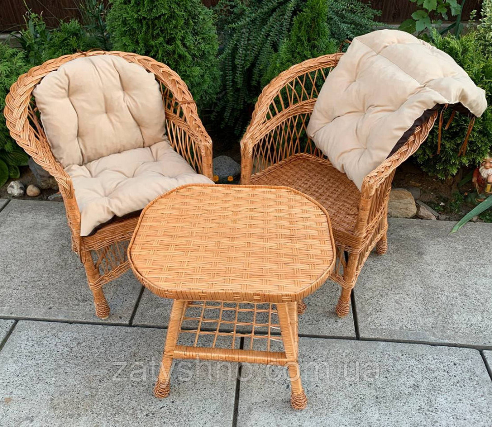 Меблі садові, набір з двосторонніми накидками Київ - фото 3