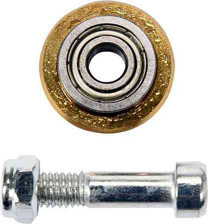 Ролик для плиткорізу підшипниковий з тримачем YATO, Ø= 22х6 мм, t= 6 мм, покритий титаном [50] Одеса