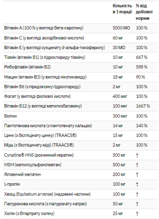 Hair, Skin &amp; Nails - 90 vcaps Луцьк