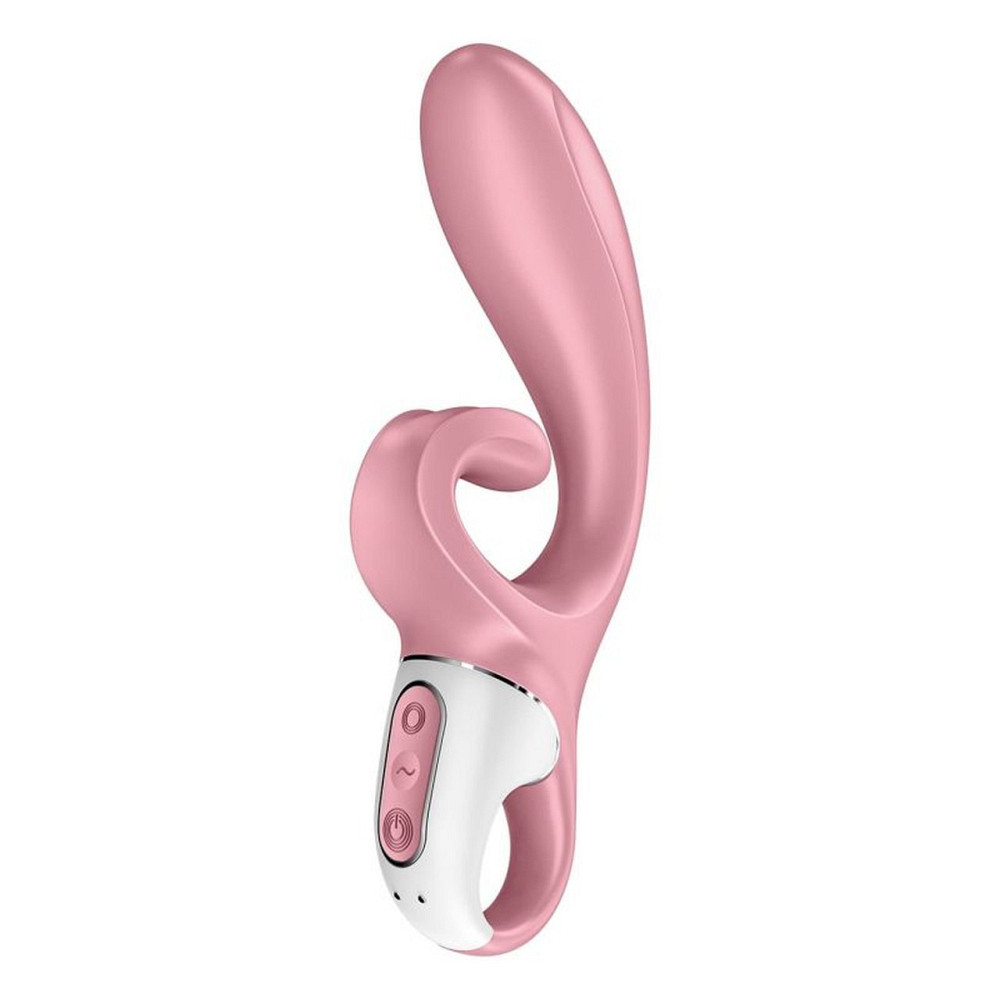 Вибратор-кролик Satisfyer Hug Me с подключением к приложению, розовый Sex Aura Киев - изображение 1
