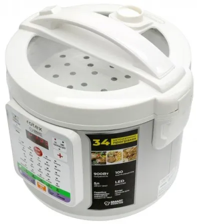 Мультиварка ROTEX RMC532-W 31 программа, антипригарная чаша, 5Л Чаша Одесса - изображение 8