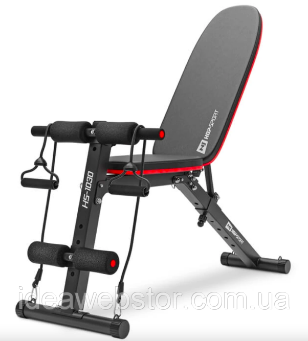 Силовой набор Elitum Titan скамья HS 1030 F и разборные гантели 2х26 кг для фитнеса Киев - изображение 11