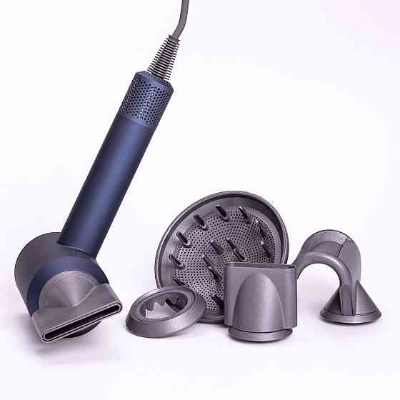 Фен стайлер для волосся 5 в 1 Supersonic Premium 1600 Вт 5 насадок 3 режими швидкості Синій PH770BLG Київ