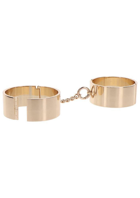 Наручники Slave Wrist Cuffs TABOOM, металеві, золотисті Sex Aura Київ - фото 6
