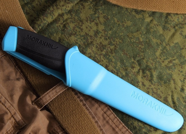 Кухонний Ніж універсальний із чохлом Morakniv "Companion" Blue (12159) Нержавіюча сталь Нововолинськ - фото 10