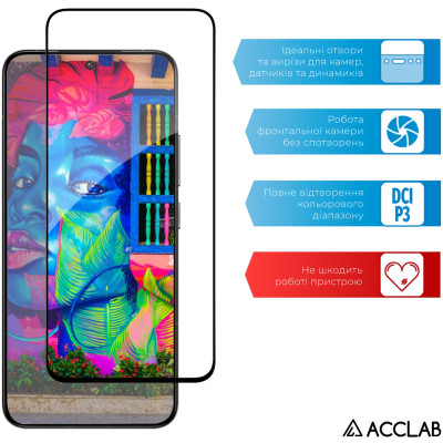 Стекло защитное ACCLAB Full Glue Xiaomi 14 Black (1283126591280) Винница - изображение 5