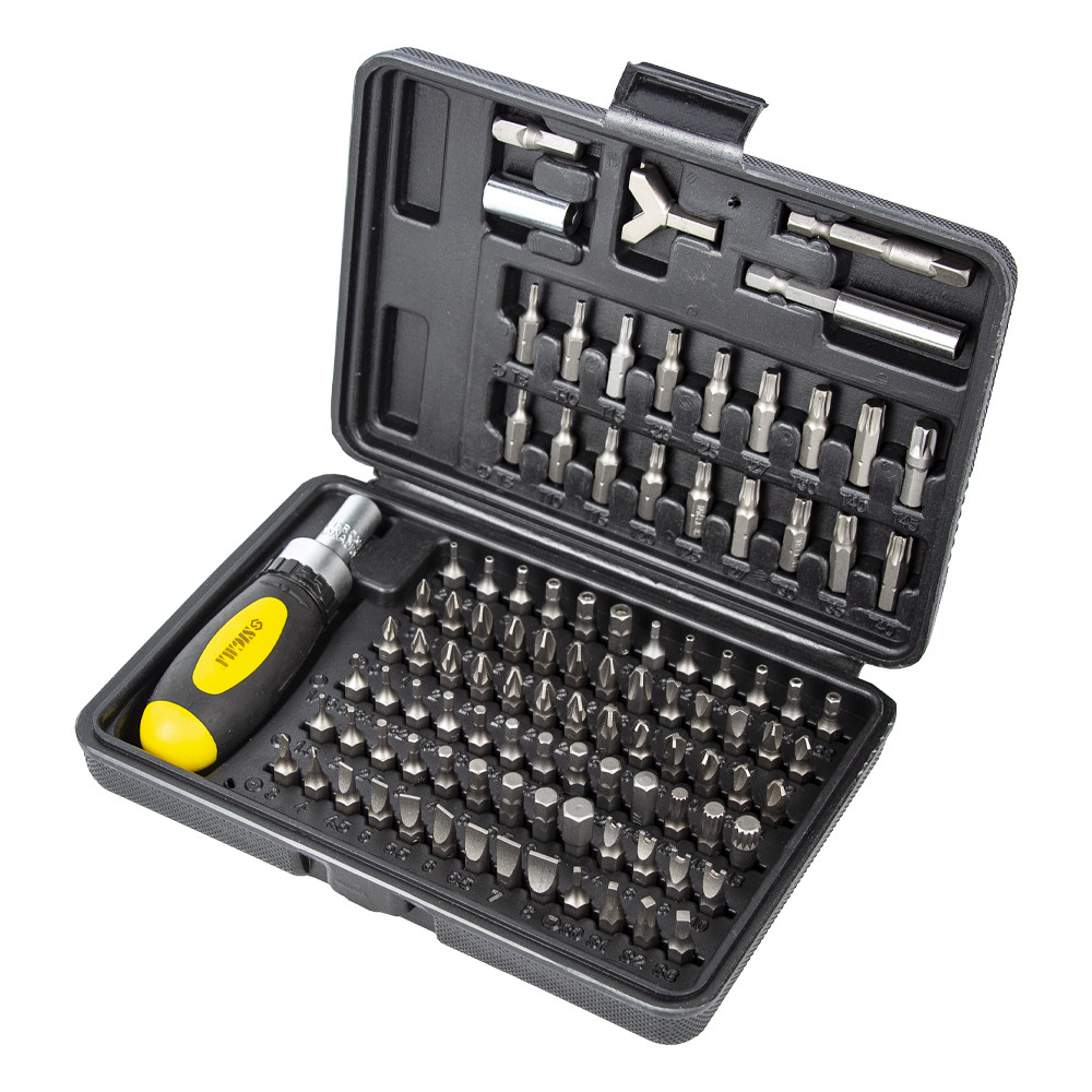 Sigma Отвертка с реверсом + биты 101шт CrV (кейс) SIGMA (4002501) Коломыя - изображение 3