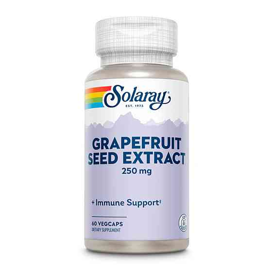 Екстракт насіння грейпфруту Solaray Grapefruit Seed Extract 250 mg 60 вег капсул Київ