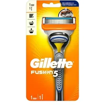 Мужской станок Gillette Fusion  1 кассета Львов - изображение 1