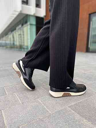 Ditas Кроссовки женские DITAS черные+кофе натуральная кожа+замша зима 38р.39р.40р.41р. (5292) Коломыя