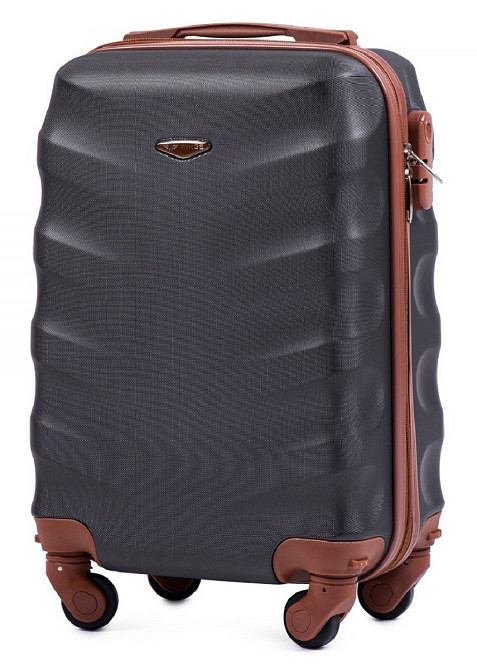 Валіза пластикова WINGS 402 мікро графіт Київ - фото 1