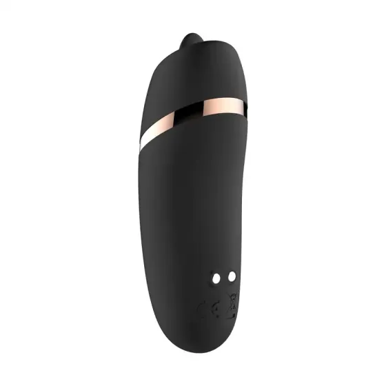 Мінівібратор з язичком Rosy Gold - Vibrating & Licking Dual Stimulator Львів