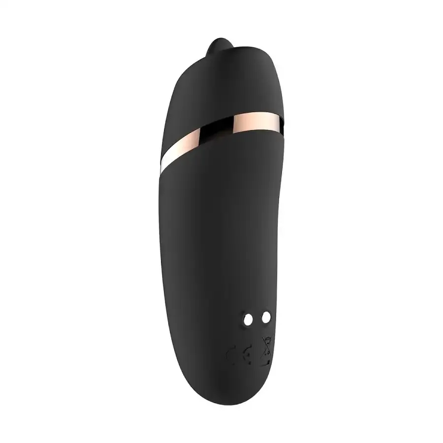 Мини-вибратор с язычком Rosy Gold - Vibrating & Licking Dual Stimulator Львов - изображение 4