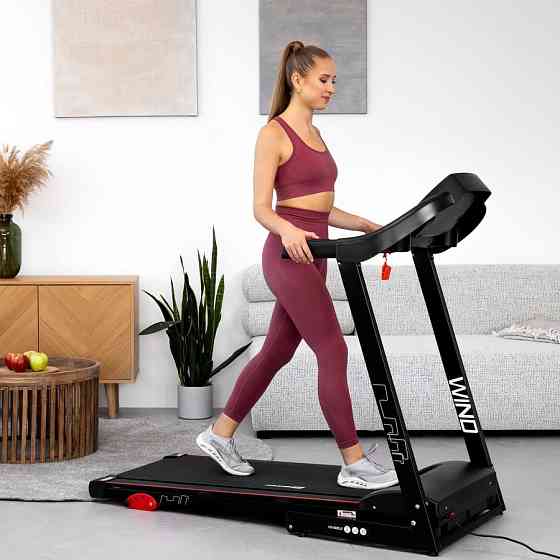 Беговая дорожка Hop-Sport HS-1000LB Wind красный Киев