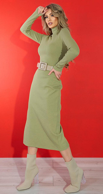 Лаконичное платье с разрезом (44) Киев - изображение 5