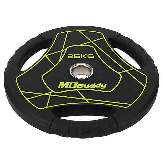 Диск поліуретановий 25 кг 51 мм MD Buddy-9647-25 Київ
